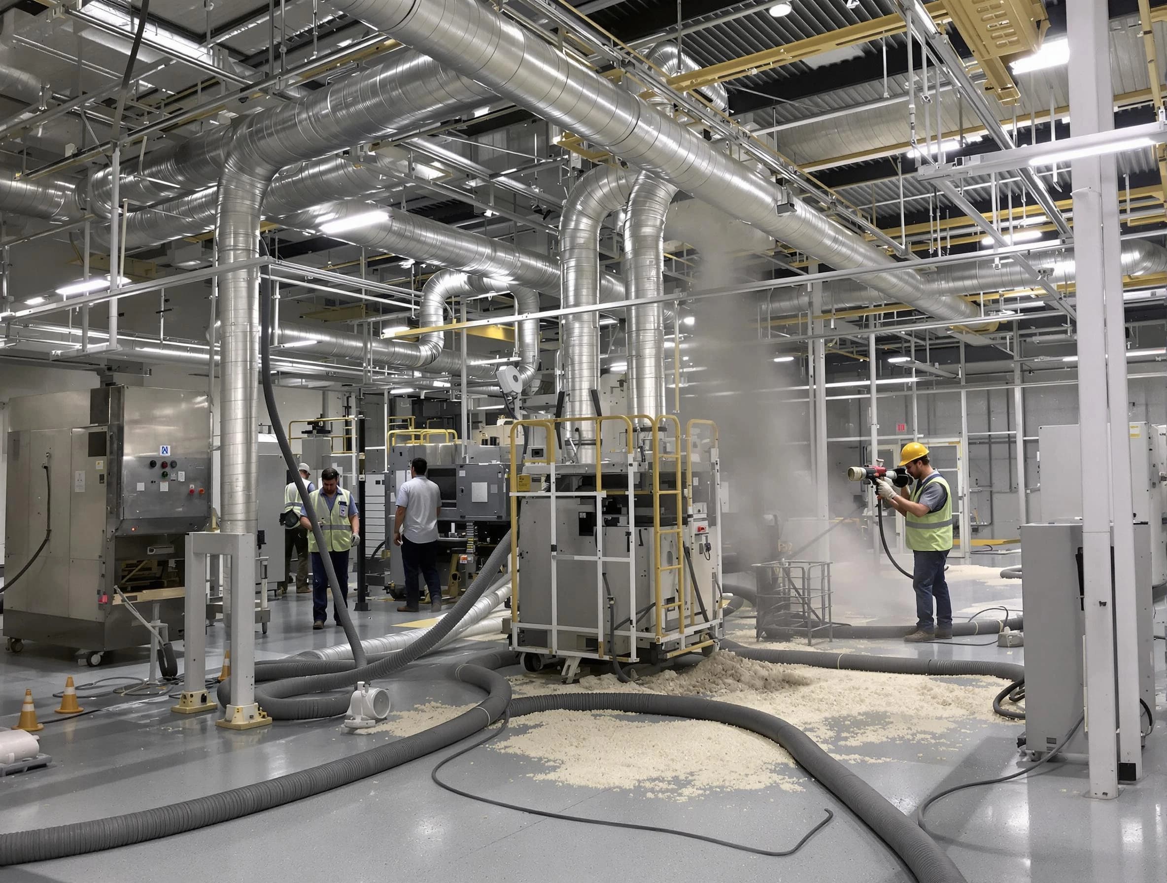 Heavy-duty industrial duct cleaning by Todd Creek Air Duct Cleaning in Todd Creek