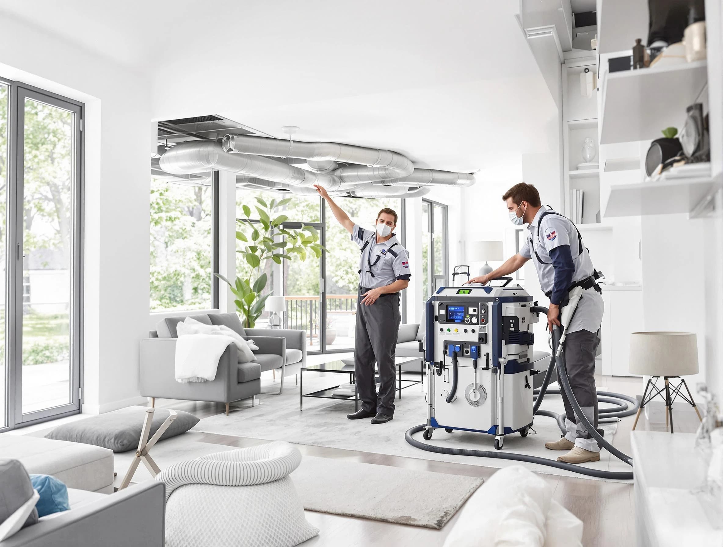 Todd Creek Air Duct Cleaning professional conducting pure air duct cleaning with state-of-the-art equipment in Todd Creek