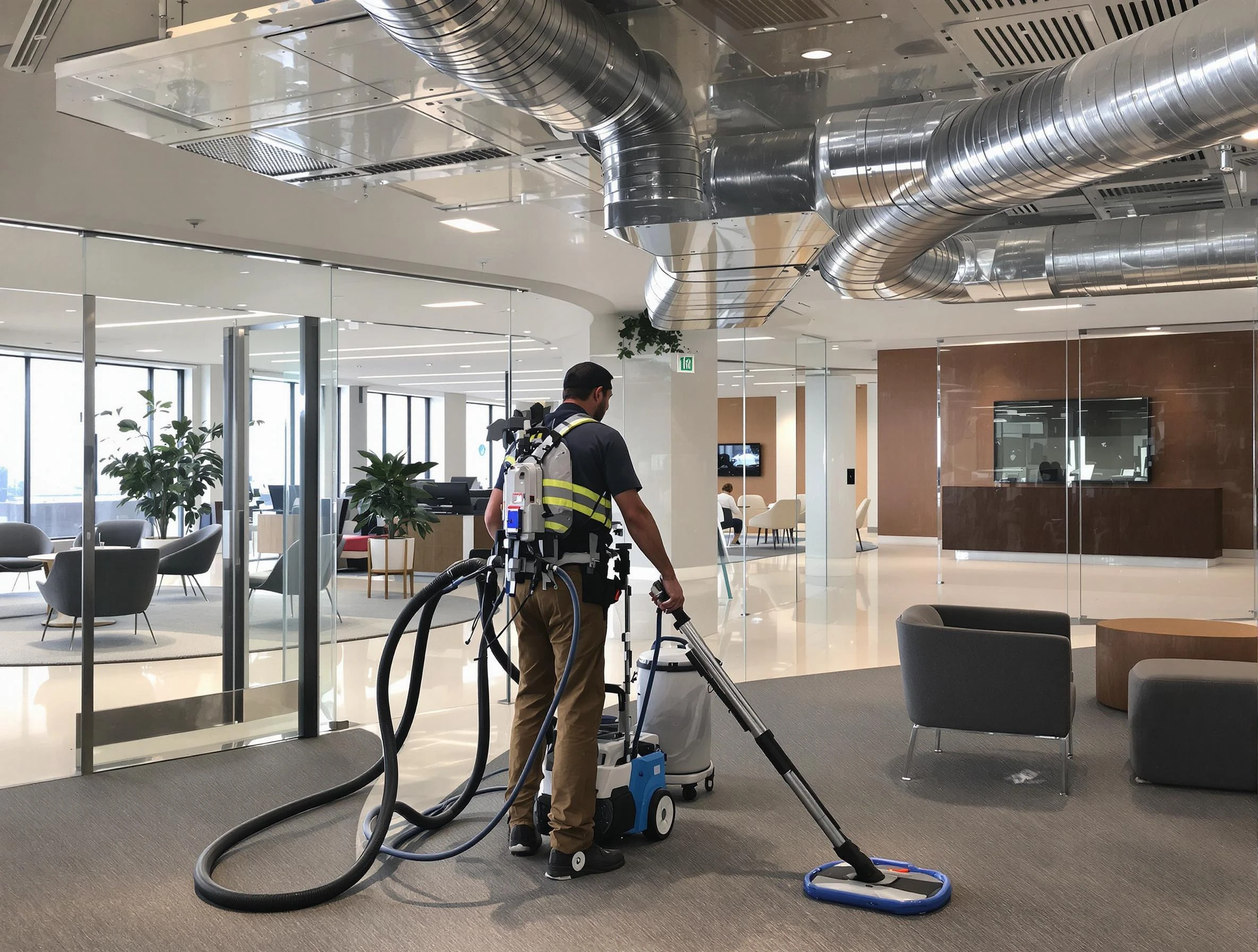 Commercial duct cleaning service by Todd Creek Air Duct Cleaning in Todd Creek