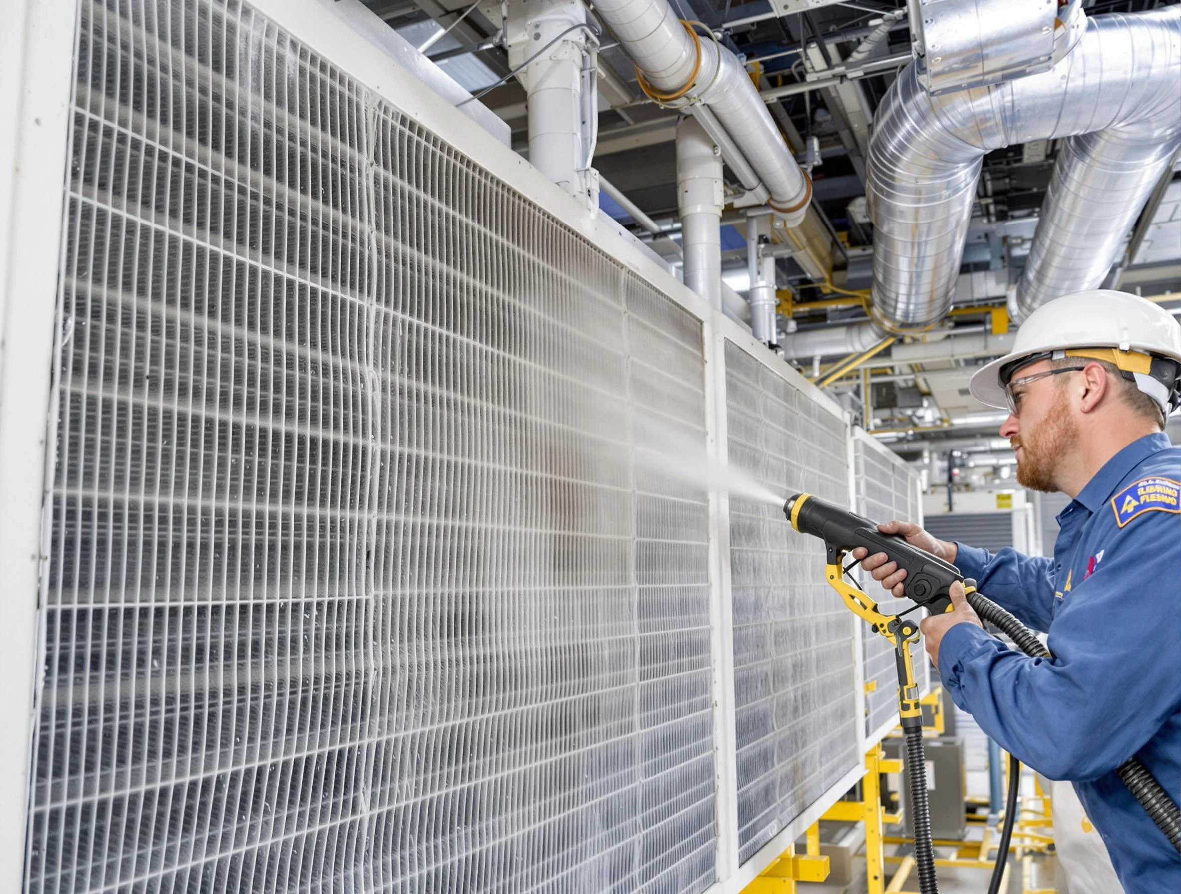 Professional commercial coil cleaning by Todd Creek Air Duct Cleaning in Todd Creek