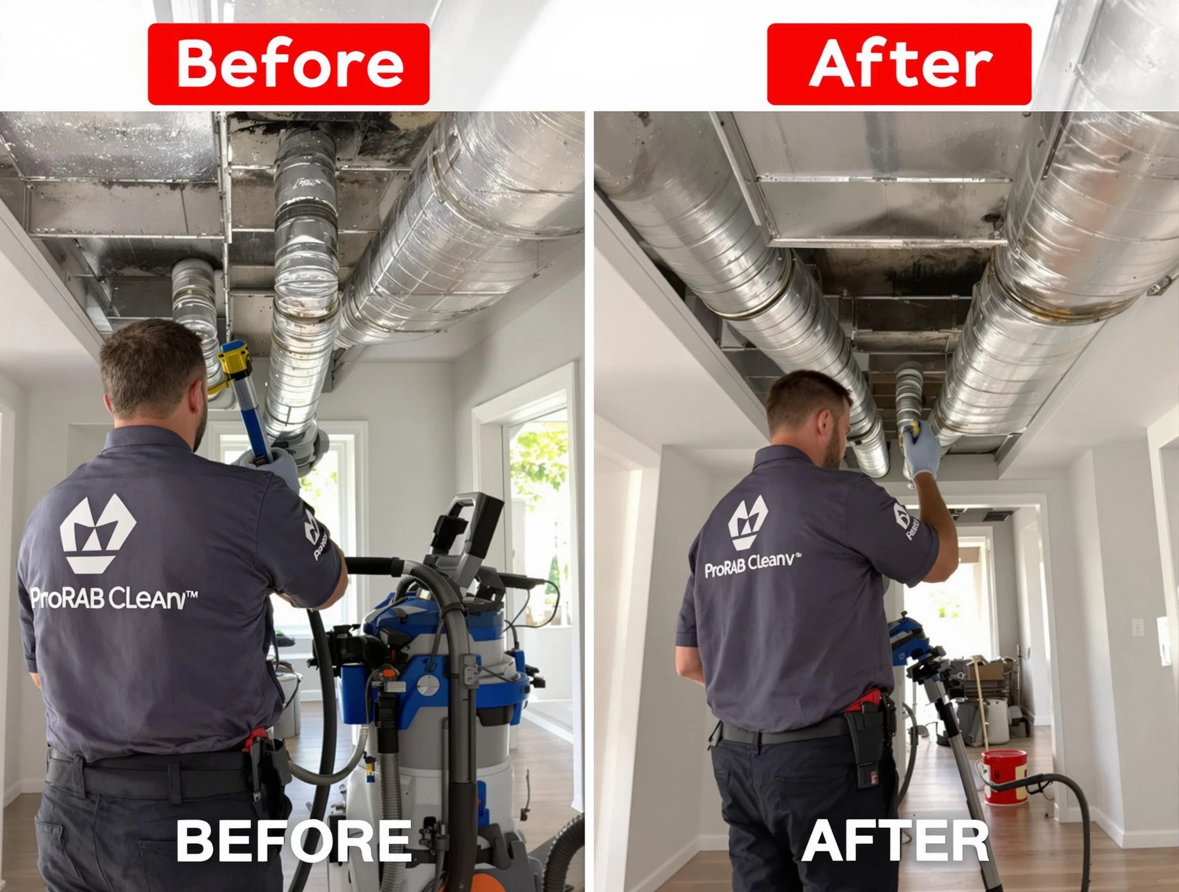 Todd Creek Air Duct Cleaning expert performing thorough residential duct cleaning in a Todd Creek home